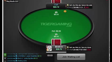 tigergaming poker play money.